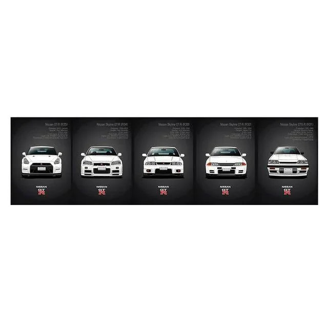 Nissan Skyline GTR Heritage wall art - JDM Global Warehouse