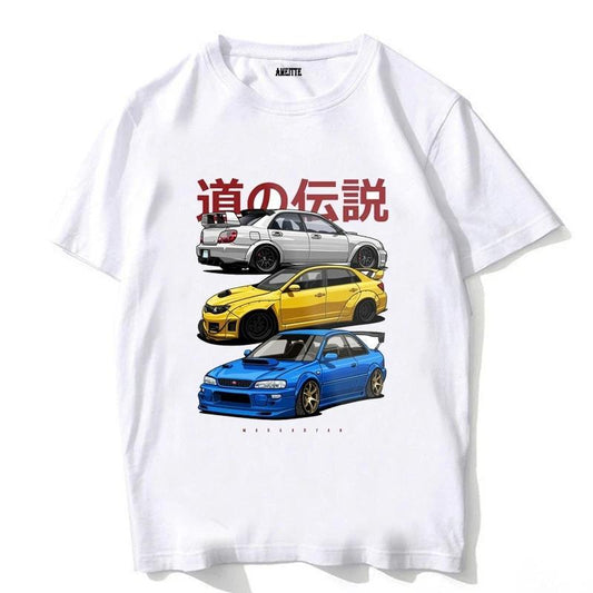 Subaru Impreza WRX STI "Legends of the Road" T shirt - JDM Global Warehouse