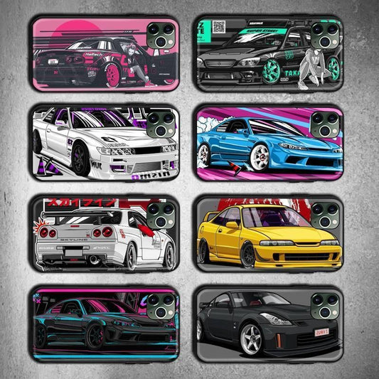 JDM illustrated phone cases for iphone 11, 12, 13 - 12 styles! - JDM Global Warehouse