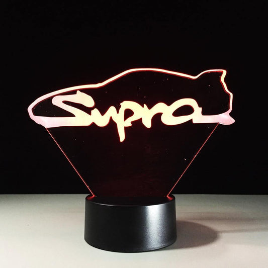 Toyota Supra emblem LED lamp - JDM Global Warehouse