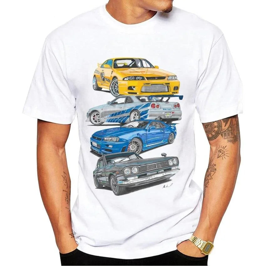 Skyline GTR series T shirt - JDM Global Warehouse