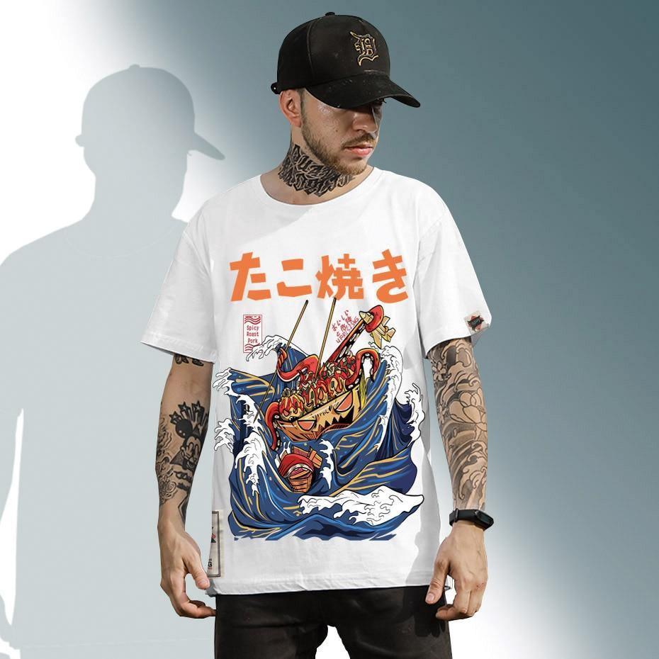Takoyaki JDM Streetwear T-shirt - 5 colors! - JDM Global Warehouse