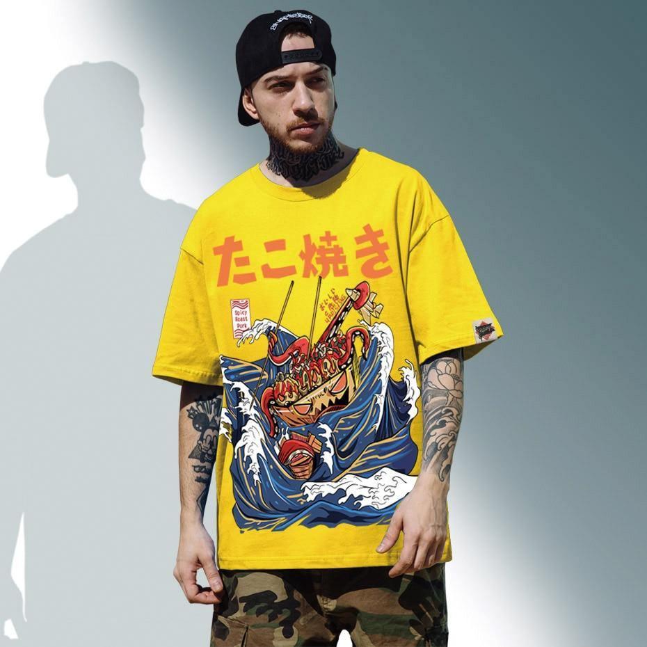 Takoyaki JDM Streetwear T-shirt - 5 colors! - JDM Global Warehouse