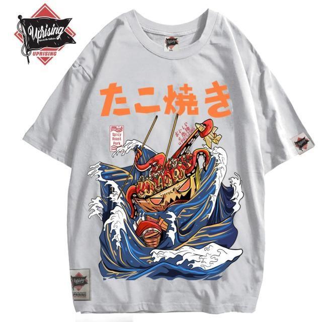 Takoyaki JDM Streetwear T-shirt - 5 colors! - JDM Global Warehouse