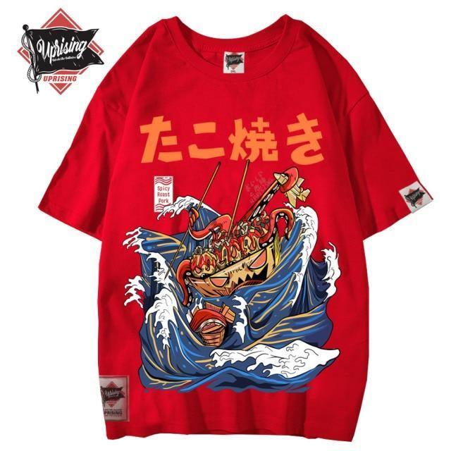 Takoyaki JDM Streetwear T-shirt - 5 colors! - JDM Global Warehouse