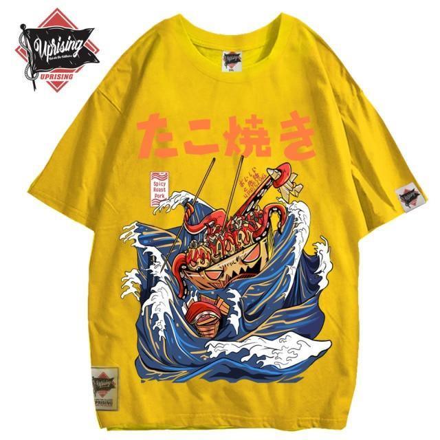 Takoyaki JDM Streetwear T-shirt - 5 colors! - JDM Global Warehouse