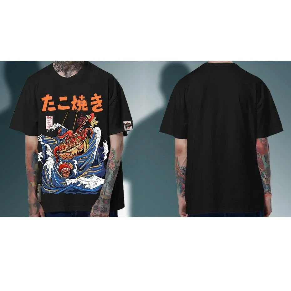 Takoyaki JDM Streetwear T-shirt - 5 colors! - JDM Global Warehouse