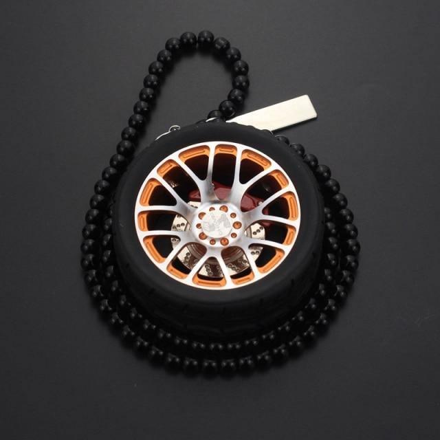 TE37 & JDM Wheel keychain / rearview mirror ornament - JDM Global Warehouse