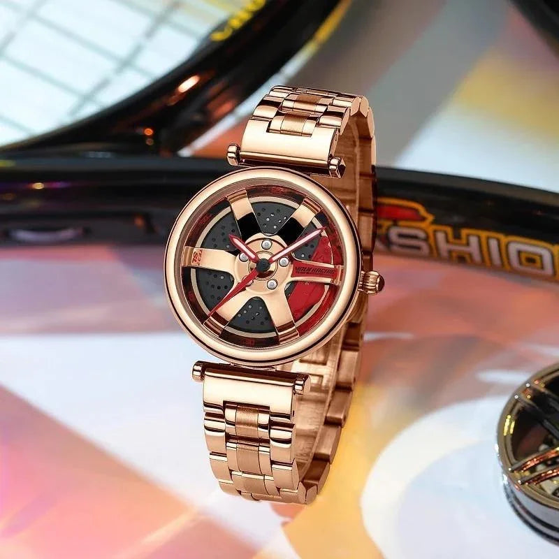 TE37 style ladies watch - JDM Global Warehouse