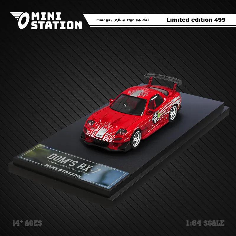 1:64 Dom's RX-7 Fast & Furious Diecast Model Car - JDM Global Warehouse