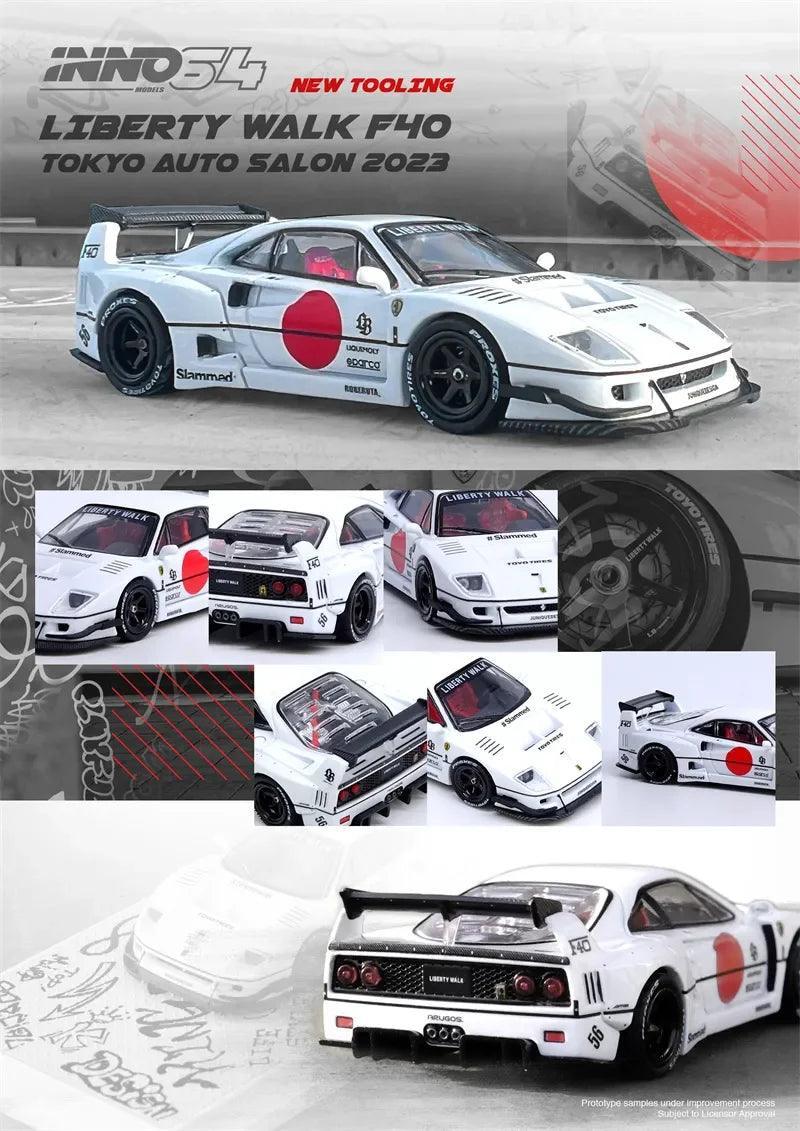1:64 LBWK F40 TAS 2023 Model Car – JDM Global Warehouse