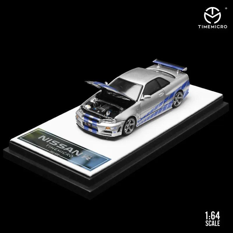 1:64 Nissan R34 GTR Fast & Furious Model Car (pre order) - JDM Global Warehouse