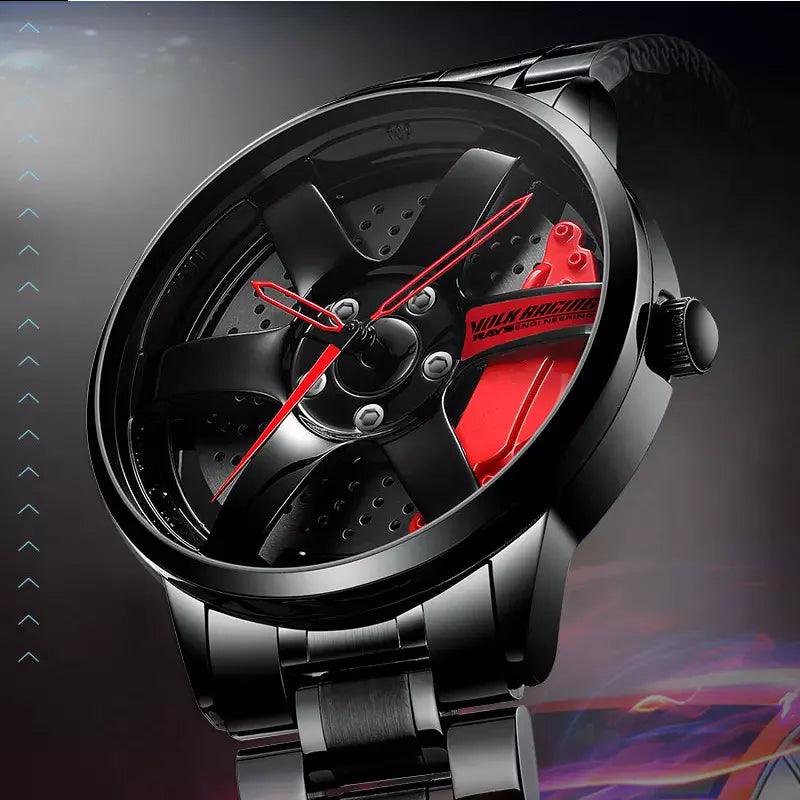 3D Spinning Dial JDM Wheel Watches - JDM Global Warehouse