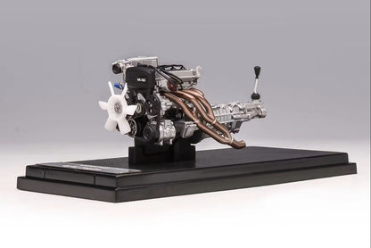 1:18 size R34 R35 S2000 EK9 AE86 Engine Model