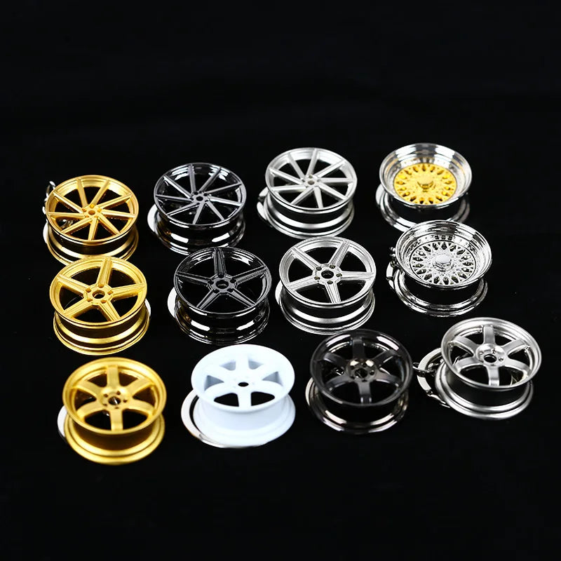 JDM Wheel Mini Keychain - 12 kinds!