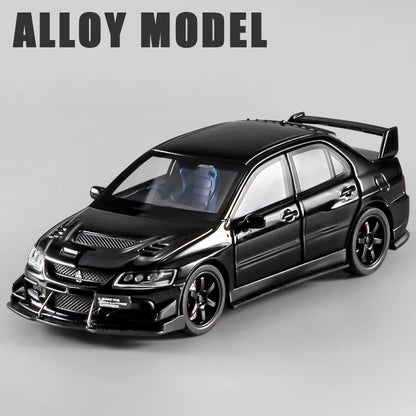 1:32 JDM Mitsubishi Lancer Evolution Alloy Model Car