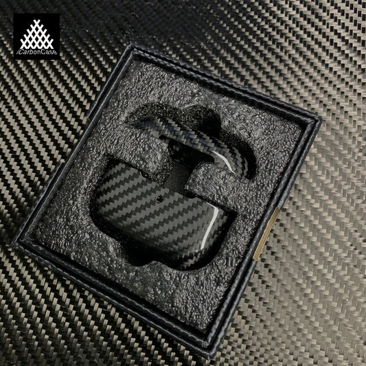 AirPods Pro 1 2 Generation/ AirPods 4 Real Forged Carbon Fiber Case