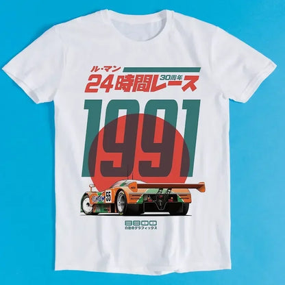 Japanese 787B 1991 Le Mans 24h T Shirt