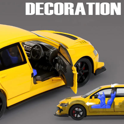 1:32 JDM Mitsubishi Lancer Evolution Alloy Model Car
