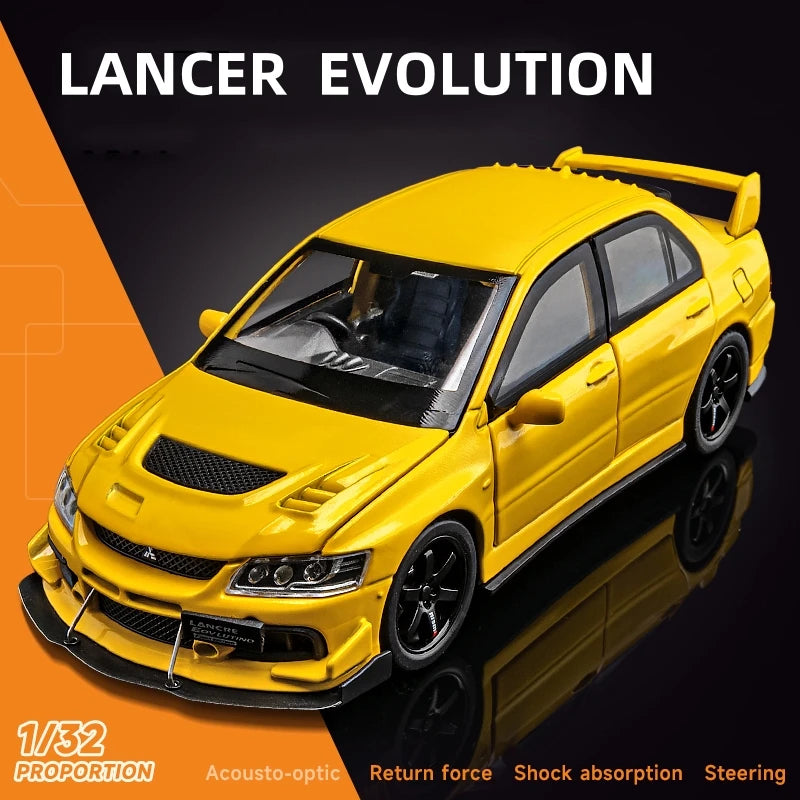 1:32 JDM Mitsubishi Lancer Evolution Alloy Model Car