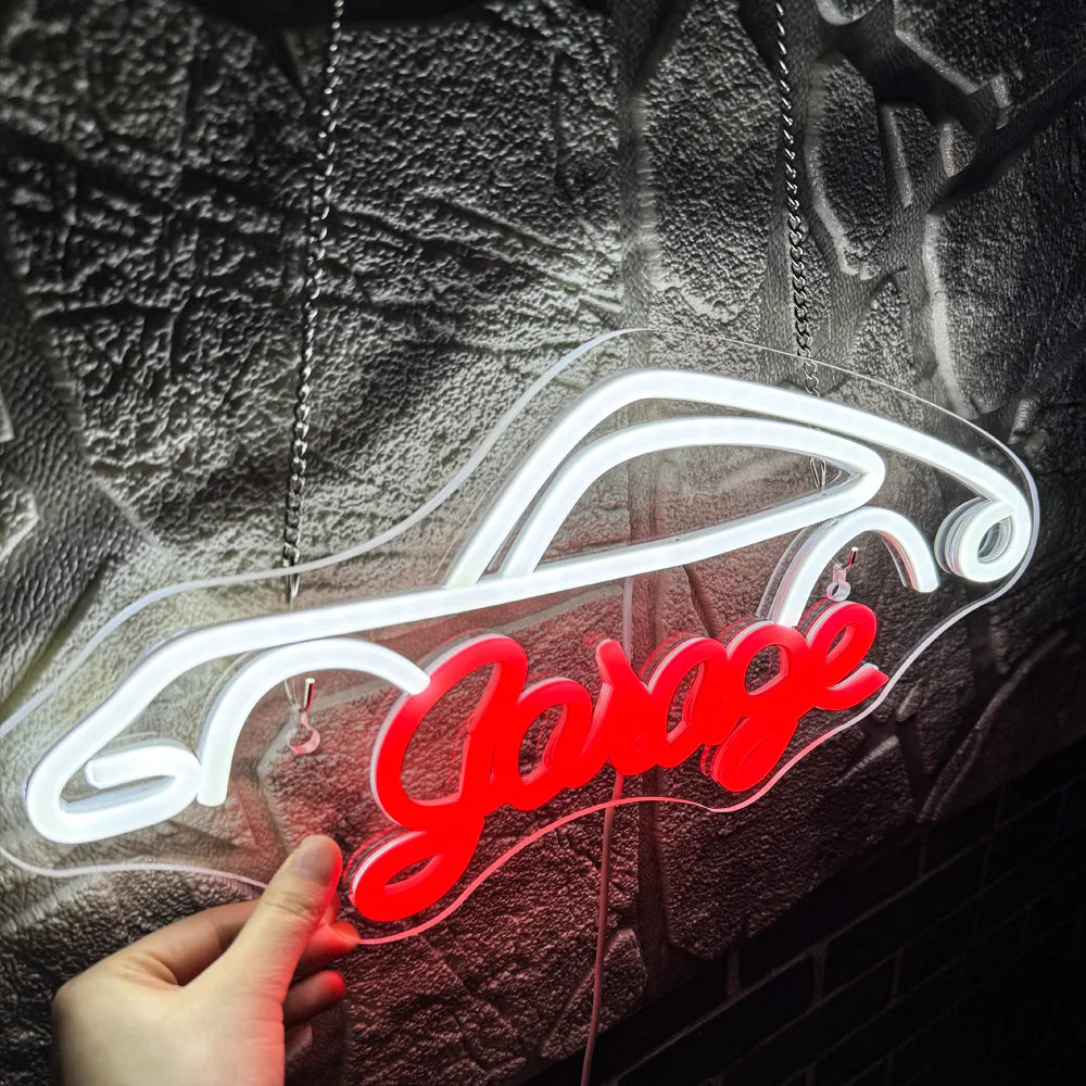 Automotive Neon Style Light Up Sign