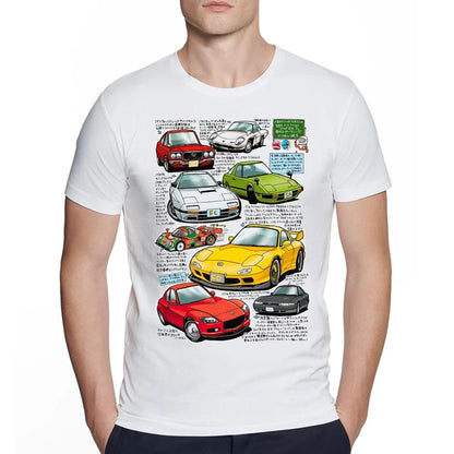 Mazda RX7 Iconic Cars T-Shirt