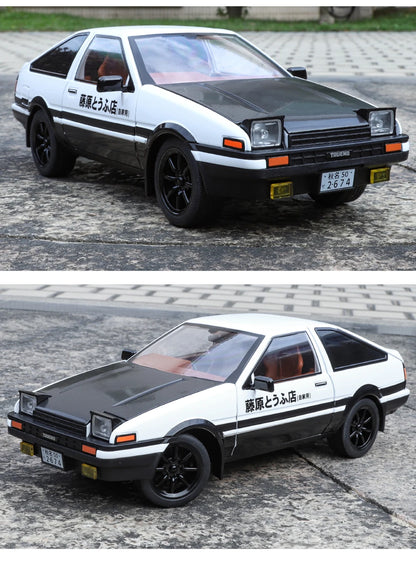 1:18 Initial D AE86 Alloy Car Model with Sound and Light