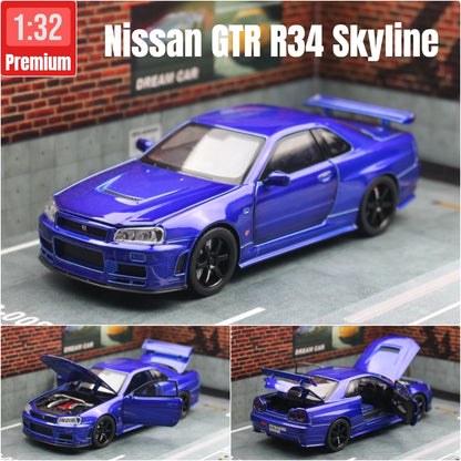 1/32 Nissan Skyline GTR R34 model