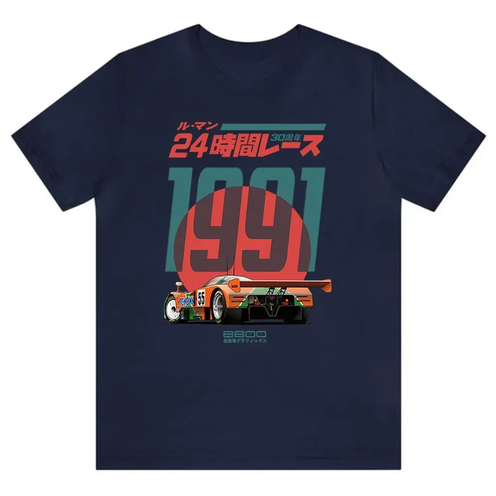 Japanese 787B 1991 Le Mans 24h T Shirt – JDM Global Warehouse