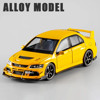 1:32 JDM Mitsubishi Lancer Evolution Alloy Model Car