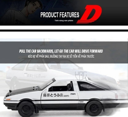 1/32 INITIAL D AE86 Alloy Car Model