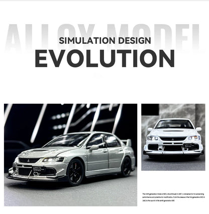 1:32 JDM Mitsubishi Lancer Evolution Alloy Model Car