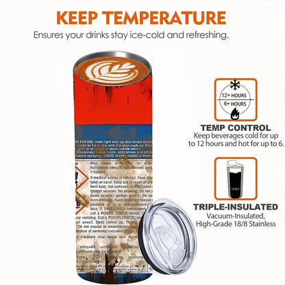 WD40 Stainless Steel Insulated Dual Wall Cup - 20 oz.