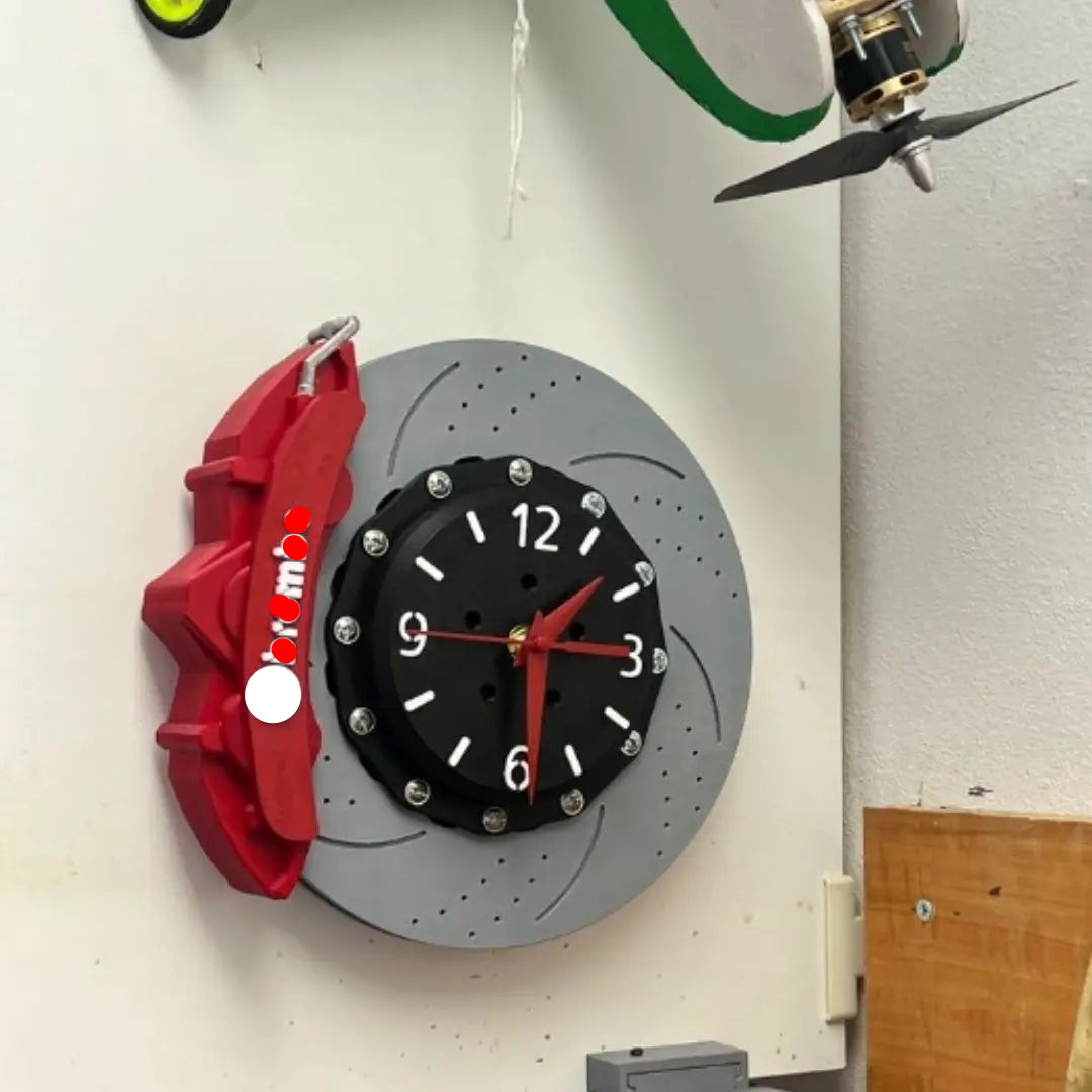 24cm JDM Brake Disc Clock