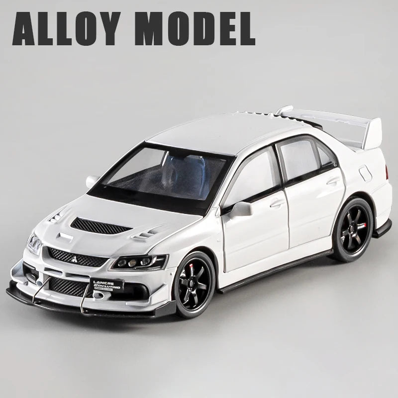 1:32 JDM Mitsubishi Lancer Evolution Alloy Model Car