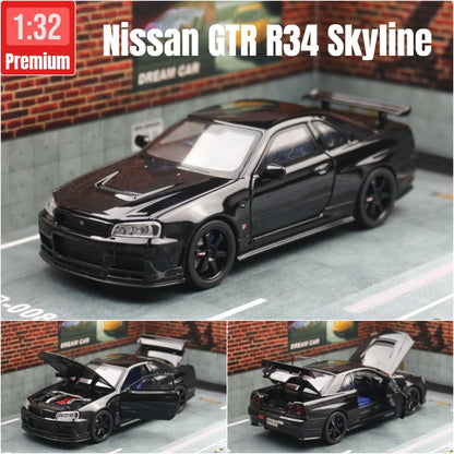 1/32 Nissan Skyline GTR R34 model