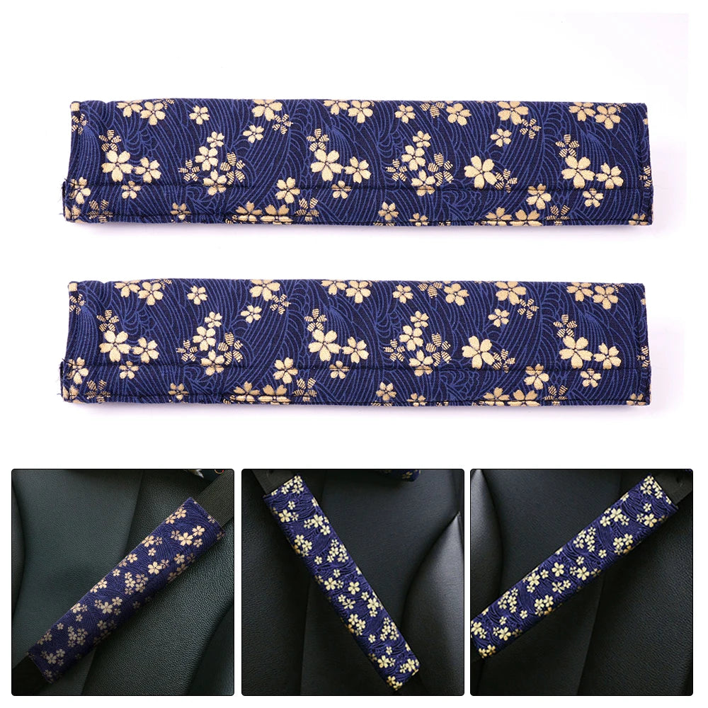 Universal 2PCS JDM Style Seat Belt Cover