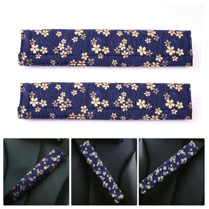 Universal 2PCS JDM Style Seat Belt Cover