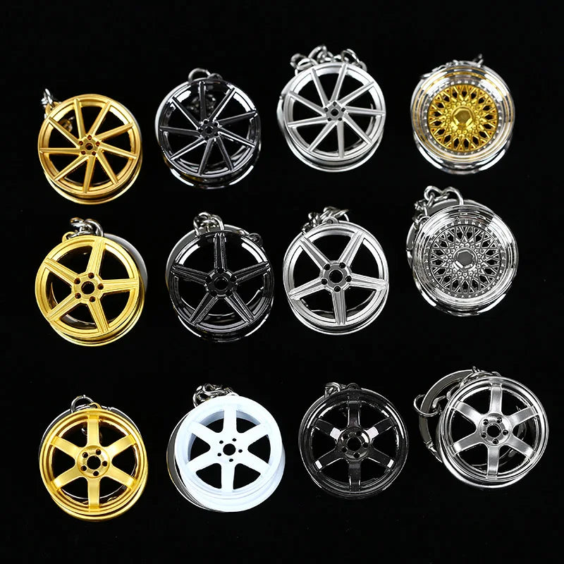 JDM Wheel Mini Keychain - 12 kinds!