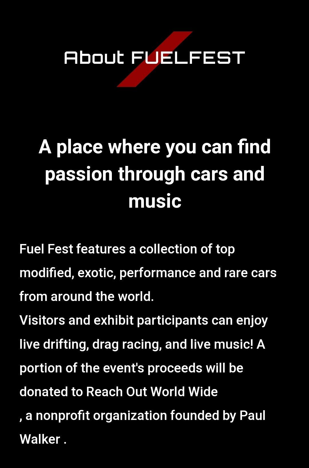 Fuel Fest - Special full day event, August 31 at Fuji Speedway! - JDM Global Warehouse