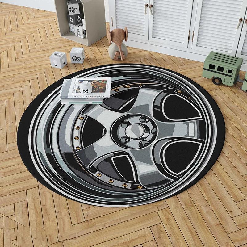 JDM Wheel Floor Mat - JDM Global Warehouse