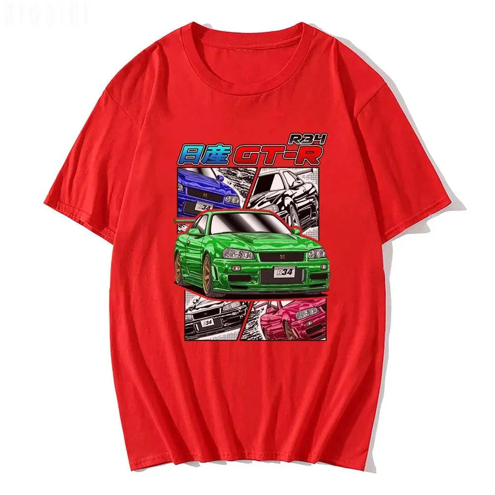 Nissan Skyline GT-R R34 T-shirt – JDM Global Warehouse