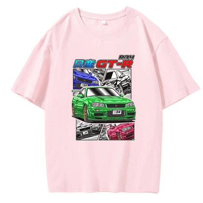 Nissan Skyline GT-R R34 T-shirt - JDM Global Warehouse