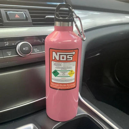 NOS style insulated drink bottle 500ml capacity - 6 colors! - JDM Global Warehouse