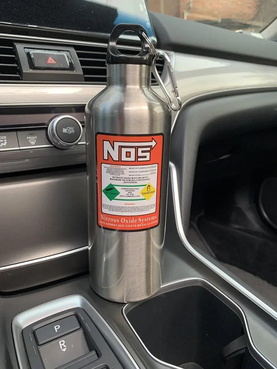 NOS style insulated drink bottle 500ml capacity - 6 colors! - JDM Global Warehouse