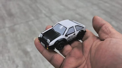 AE86 Mini Desktop Remote Control Drift Car 1:64 Scale