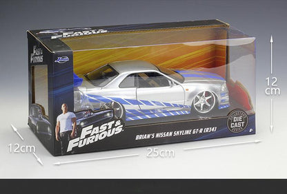 1:24 Diecast model cars - GTR, Supra, Eclipse, S2000 & more! - JDM Global Warehouse