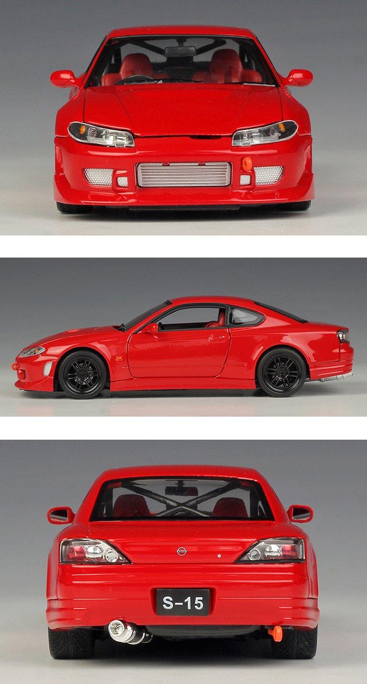 1:24 Nissan Silvia S15 C-West die cast model car - JDM Global Warehouse