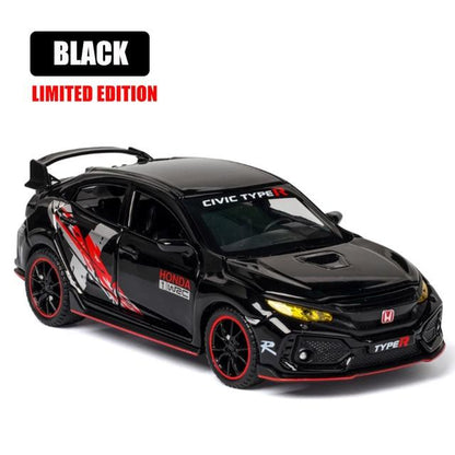 1:32 HONDA CIVIC TYPE-R die-cast model car - 7 versions! - JDM Global Warehouse