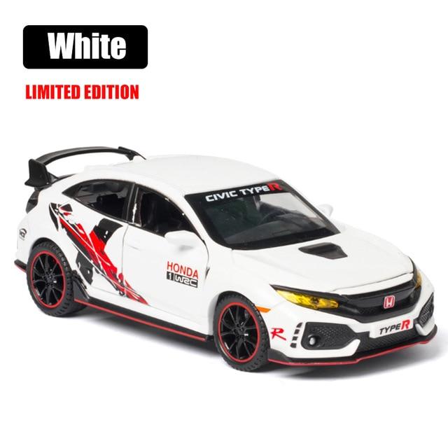 1:32 HONDA CIVIC TYPE-R die-cast model car - 7 versions! - JDM Global Warehouse